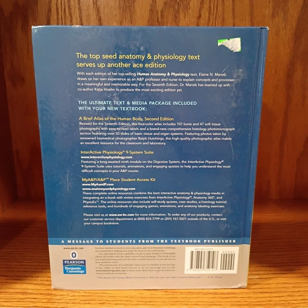Human Anatomy & Physiology, Seventh Edition by Elaine N. Marieb, Katja Hoehn